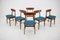Scandinavian Modern Style Teak Dining Chairs, 1960s, Set of 6, Image 4