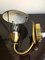 Mid-Century Wandlampe aus Messing 5