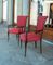 Italian Wooden Dining Chairs, 1950s, Set of 2, Image 4