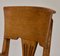 Antique Art Nouveau Leather and Oak Dining Chairs, Set of 6, Image 5