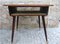 Mid-Century Industrial German Beech Side Table, Image 4