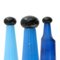 Blue Glass Bottles by Salvador Dali for Rosso Antico, 1970s, Set of 3 7