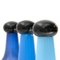 Blaue Glasflaschen von Salvador Dali für Rosso Antico, 1970er, 3er Set 8