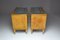 Tables de Chevet Mid-Century en Erable, Italie, 1950s, Set de 2 8