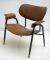 Leather Lounge Chair by Gastone Rinaldi for Rima, 1960s 2