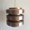 Vintage Metal Ceiling Lamp, 1970s, Image 7