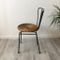 Mid-Century Metal and Wicker Dining Chair, 1950s 6