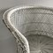 Vintage White Rattan Armchair, 1970s 8