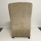 Vintage Beige Velvet Armchair, 1970s, Image 2