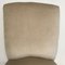 Vintage Beige Velvet Armchair, 1970s, Image 4