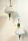Mid-Century Opaline Glass Sconces from Lunel, Set of 2 3