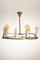 Vintage Bauhaus German Brass Ceiling Lamp, 1930s, Image 7
