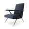 Mid-Century Italian Recliner Armchair, 1950s 1