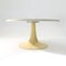 French Round White Tulip Coffee Table from Grosfillex, 1960s 3