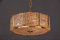Lampada da soffitto in ottone e vetro di Carl Fagerlund per Orrefors, anni '60, Immagine 6
