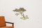 Scultura da parete a forma di bonsai in ottone di Willy Daro, anni '70, Immagine 6