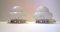 Lámparas de mesa italianas modernas de cristal de Murano de Venini, años 60. Juego de 2, Imagen 2
