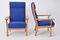 Set of Danish Oak Armchairs by Hans J. Wegner for Getama, 1970s, Image 4