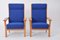 Set of Danish Oak Armchairs by Hans J. Wegner for Getama, 1970s, Image 5