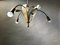 Mid-Century French Brass Chandelier, 1950s, Image 4