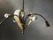 Mid-Century French Brass Chandelier, 1950s, Image 2