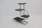 Vintage Art Deco Chrome Plating and Wood Side Table by Emile Guyot 2