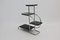 Vintage Art Deco Chrome Plating and Wood Side Table by Emile Guyot, Image 2