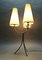 Lampada da tavolo in ottone di Jean Royère, anni '50, Immagine 3
