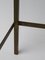 Art Nouveau Patinated Brass Flower Stand 11