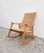 Beech and Rope Rocking Chair by Hans J. Wegner, 1960s 3