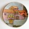 Vintage Ceramic Plate by Lazzaro for Italica ARS 1