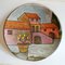Piatto vintage in ceramica di Lazzaro per Italica ARS, Immagine 2