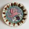 Piatto vintage in ceramica di Elio Schiavon, Immagine 1