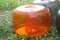 Vintage French Plastic Inflatable Ottomans, 1970s, Set of 3 9