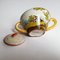 Mid-Century Italian Ceramic Lidded Bowl from Castelli, Image 3