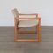 Wood & Canvas Diana Lounge Chair by Karin Mobring for Ikea, 1970s 6