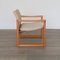 Wood & Canvas Diana Lounge Chair by Karin Mobring for Ikea, 1970s, Image 6