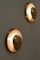 Mid-Century Modern French Brass Sconces, Set of 2 8