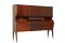 Large Mahogany Dry Bar by Osvaldo Borsani for Atelier Borsani Varedo, 1950s 1