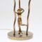 Mid-Century Art Deco Brass Table Lamp, 1950s, Image 3