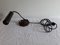 Deutsche Vintage Tischlampe aus Messing & Eisen, 1920er 6