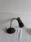 Vintage German Brass and Iron Table Lamp, 1920s, Image 3