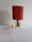 German Beech and Brass Table Lamp, 1960s 4