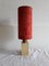 German Beech and Brass Table Lamp, 1960s, Image 2