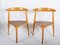 Scandinavian Modern Style Teak and Veneer Dining Chair, 1950s 7
