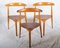 Scandinavian Modern Style Teak and Veneer Dining Chair, 1950s 13