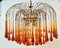 Italian Murano Glass Drop Chandelier, 1968 10