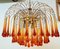 Italian Murano Glass Drop Chandelier, 1968 12