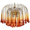 Italian Murano Glass Drop Chandelier, 1968 1