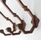 Art Deco French Cast Iron Wall Hooks, 1930s, Set of 3 7